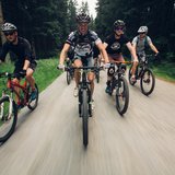 Mountainbiker im Harz
